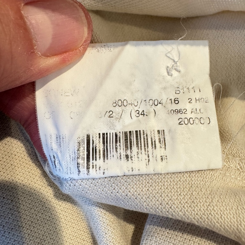 Burberry 短袖米色Polo衫-31