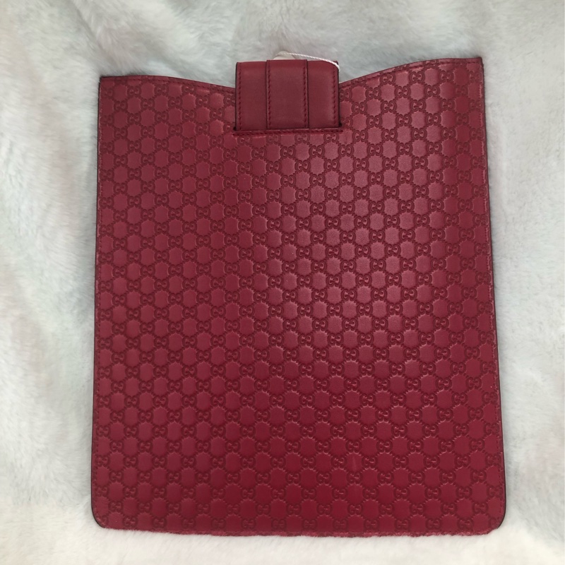 Gucci Microguccissima Red I Pad Case IA642-3