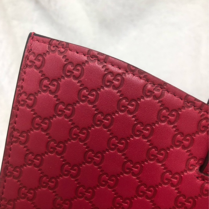 Gucci Microguccissima Red I Pad Case IA642-17