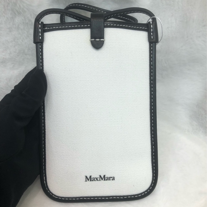 Max Mara 白色帆布 Phone Case IA664-4