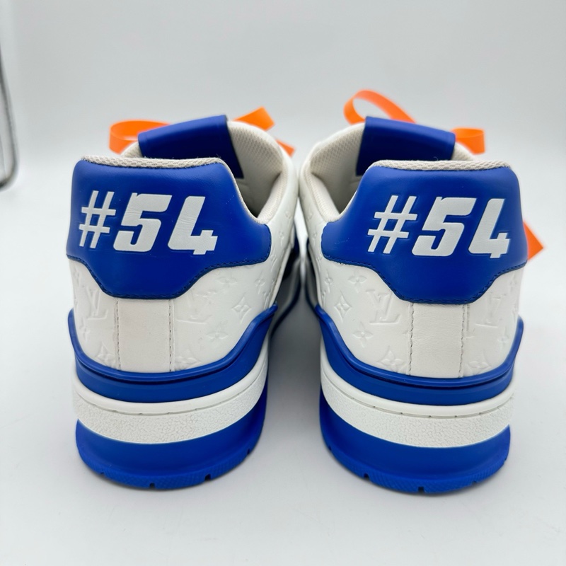 Louis Vuitton路易威登白藍浮雕trainer板鞋 41碼-3