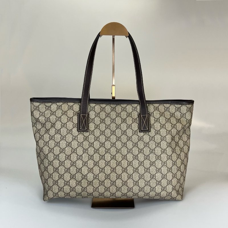 GUCCI 211137 老花帆布托特包-1