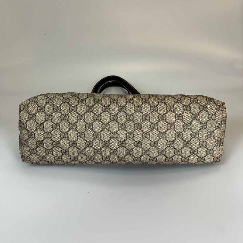 GUCCI 211137 老花帆布托特包-4