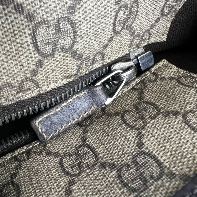 GUCCI 211137 老花帆布托特包-7