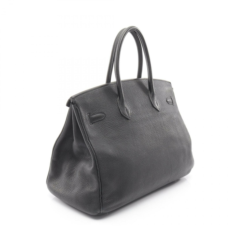 愛馬仕 Birkin 35 手提包，Togo 皮革，黑色，二手女款-1