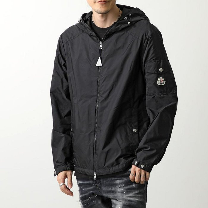 💎Han's house精品服飾💎moncler Etiache 防水 尼龍 風衣 連帽 外套 現貨 XS ~ M 原價33800-0