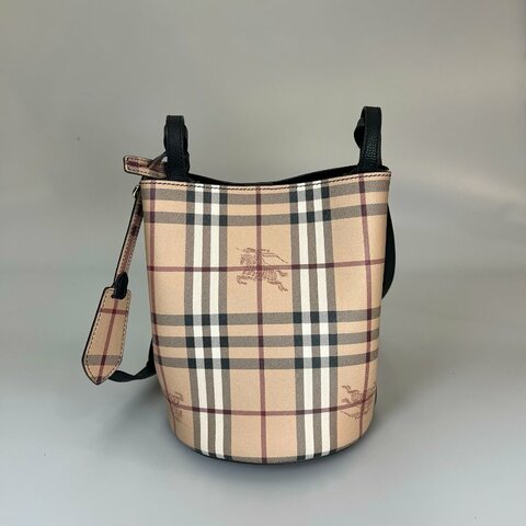 BURBERRY 格紋戰馬水桶