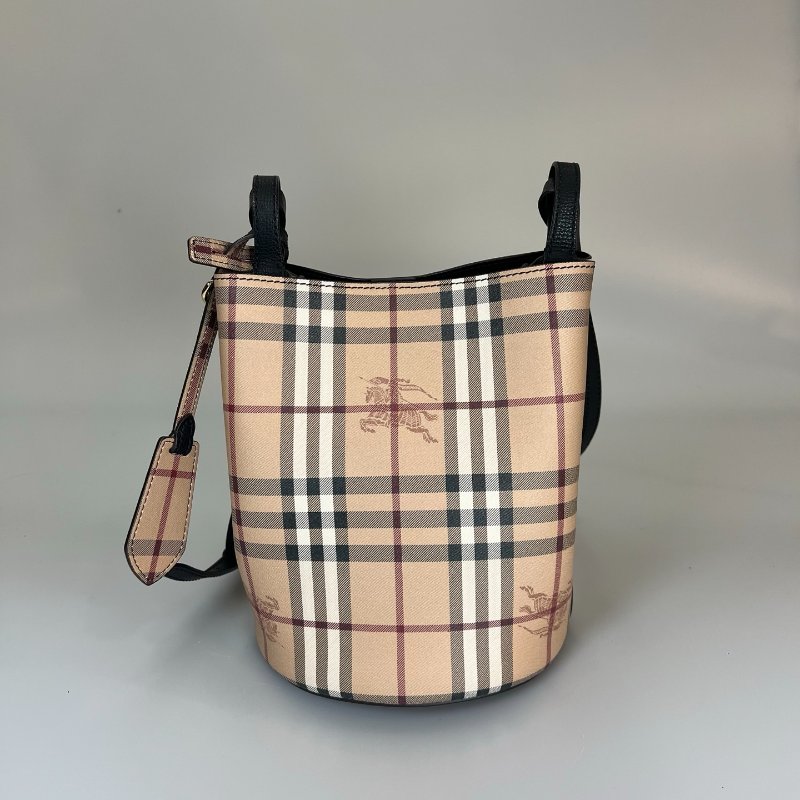 BURBERRY 格紋戰馬水桶-0
