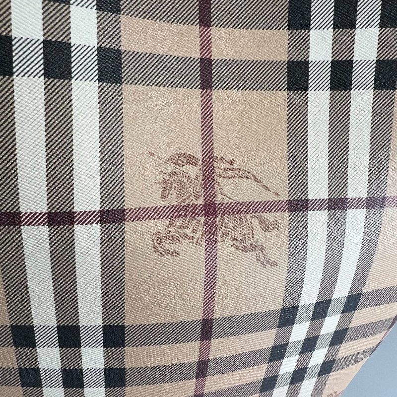 BURBERRY 格紋戰馬水桶-6