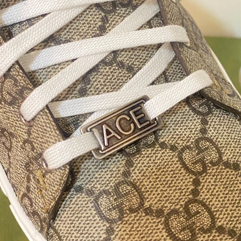 Gucci正品 原花Ophidia平底休閒鞋#9-3
