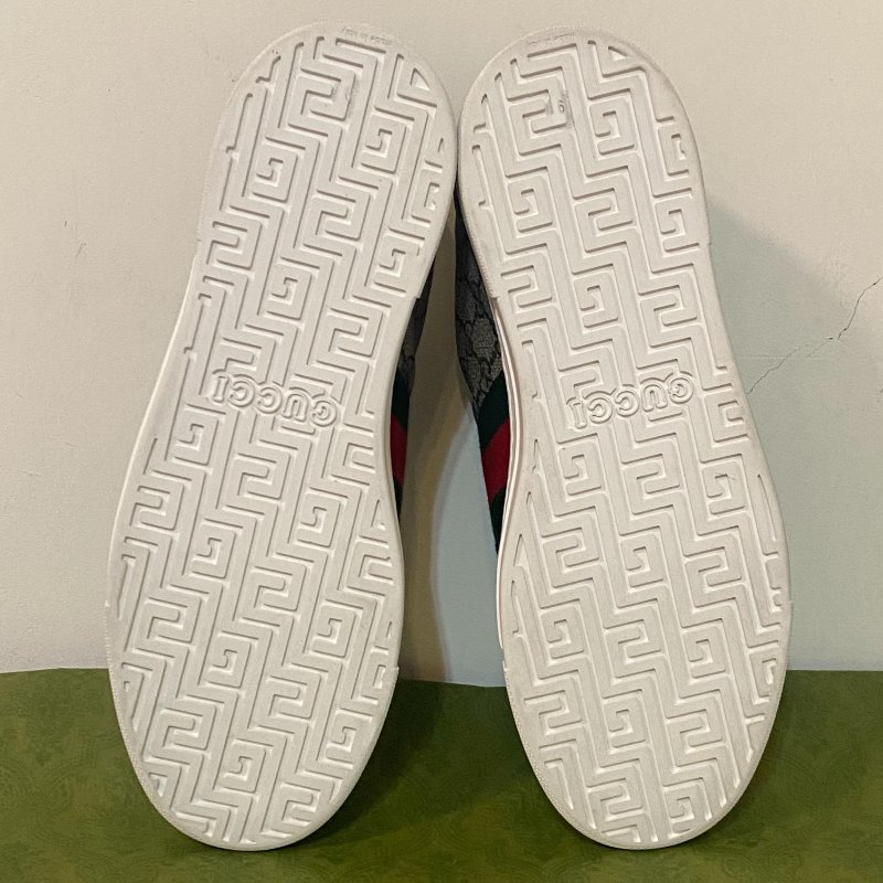 Gucci正品 原花Ophidia平底休閒鞋#9-6