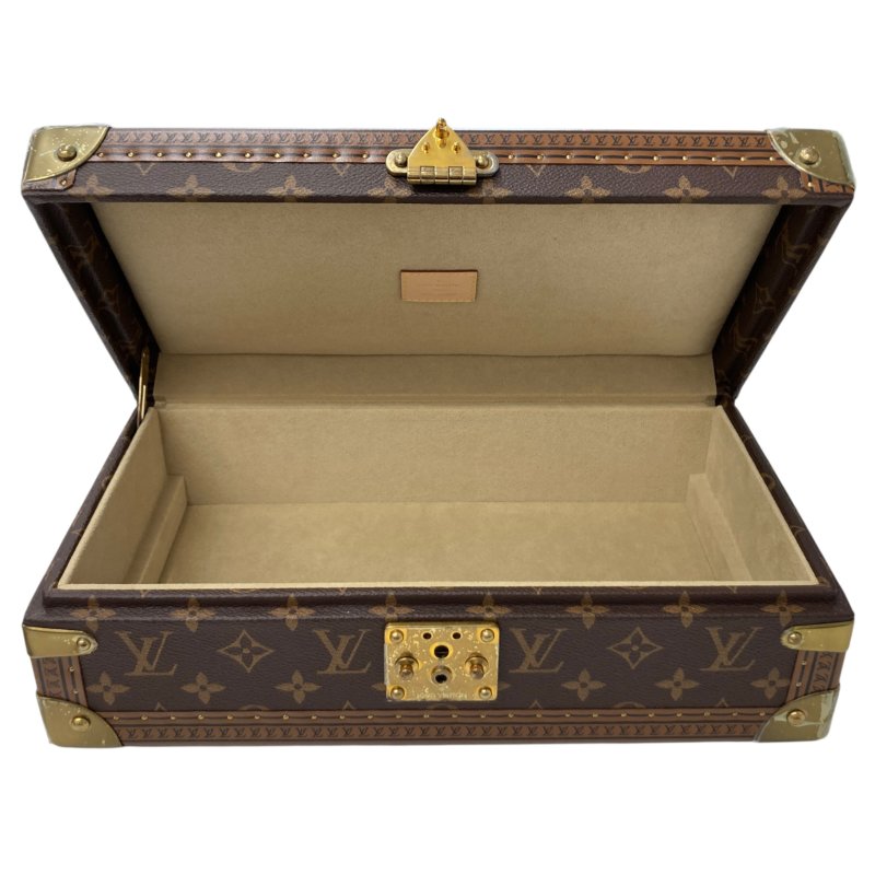 LOUIS VUITTON 路易威登 M47641 COFFRET 8 MONTRES 腕錶箱 棕色 PVC帆布 金釦-7