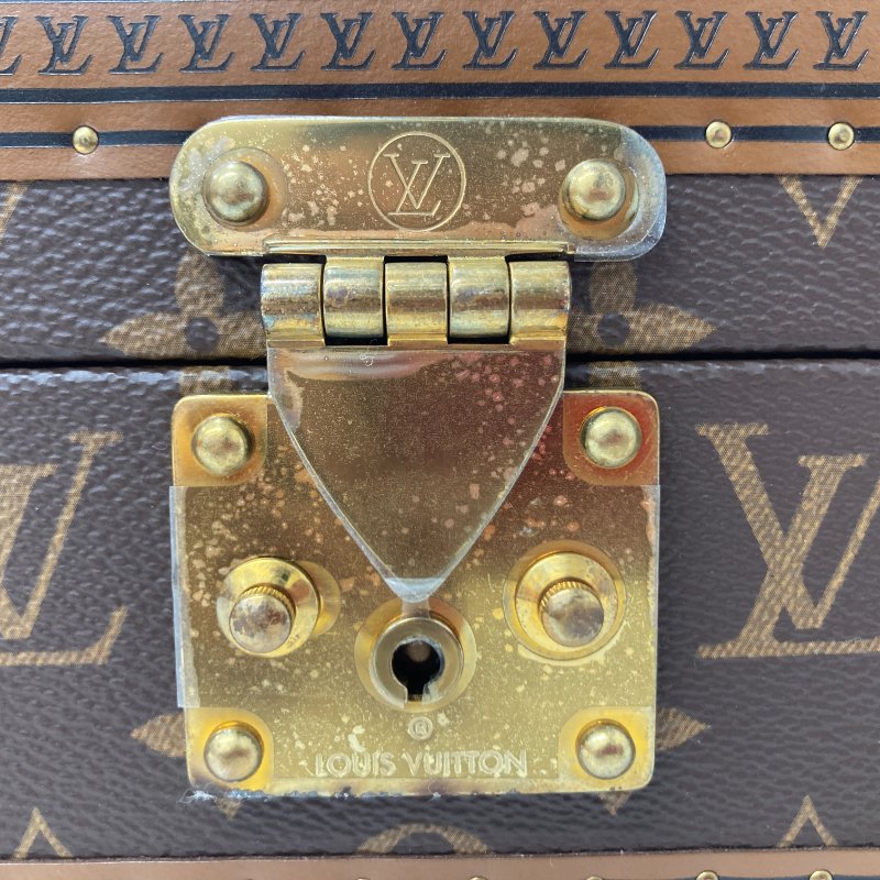 LOUIS VUITTON 路易威登 M47641 COFFRET 8 MONTRES 腕錶箱 棕色 PVC帆布 金釦-15