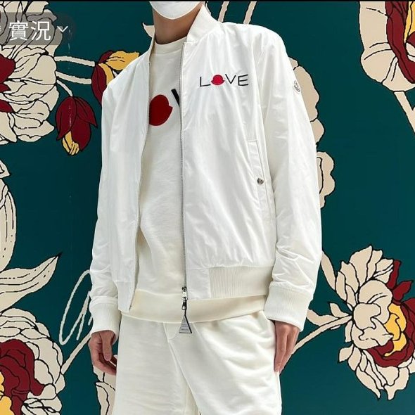 💎Han's house精品服飾💎 moncler 刺繡 風衣 外套 現貨 0-0