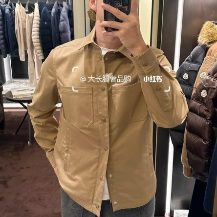 💎Han's house精品服飾💎 moncler 風衣 外套 襯衫 現貨 M 原價26000-0