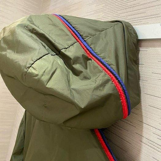💎Han's house精品服飾💎moncler 彩條 尼龍 風衣 連帽 外套 稀有大尺寸 現貨 4原價27000-3