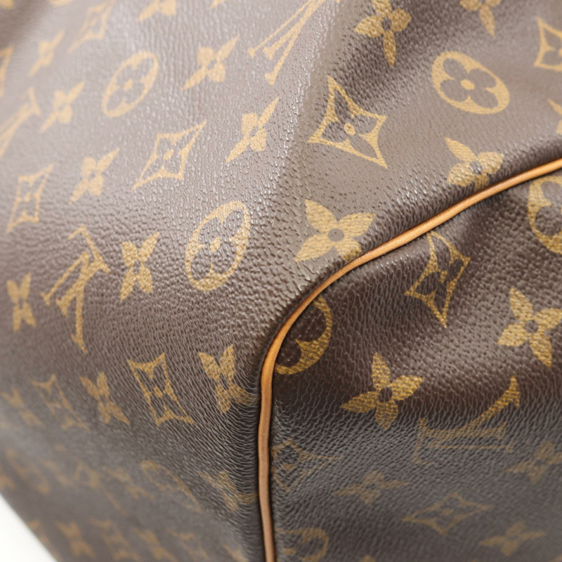 路易威登 Keepall 60 旅行手提包 M41422 Monogram 皮革 棕色 二手-5