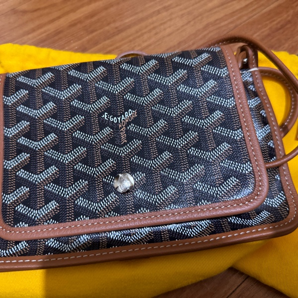 Goyard 黑棕 信封包 肩背包-8