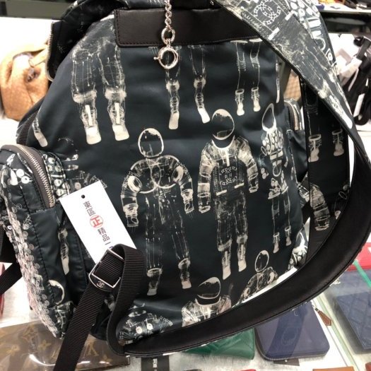 東區正精品㊣ CHANEL 香奈兒限量款太空人系列後背包RZ0670-6