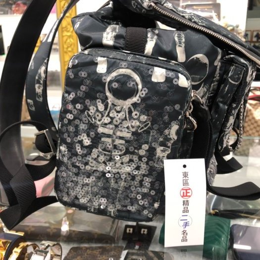 東區正精品㊣ CHANEL 香奈兒限量款太空人系列後背包RZ0670-7