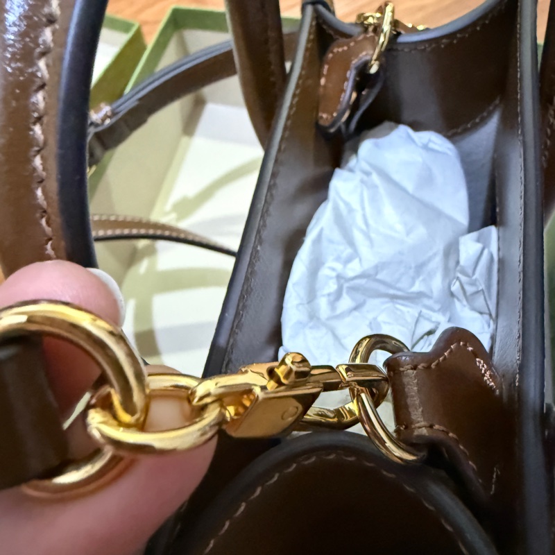 Gucci 古馳經典老花兩用琴譜包/手提/斜背-9