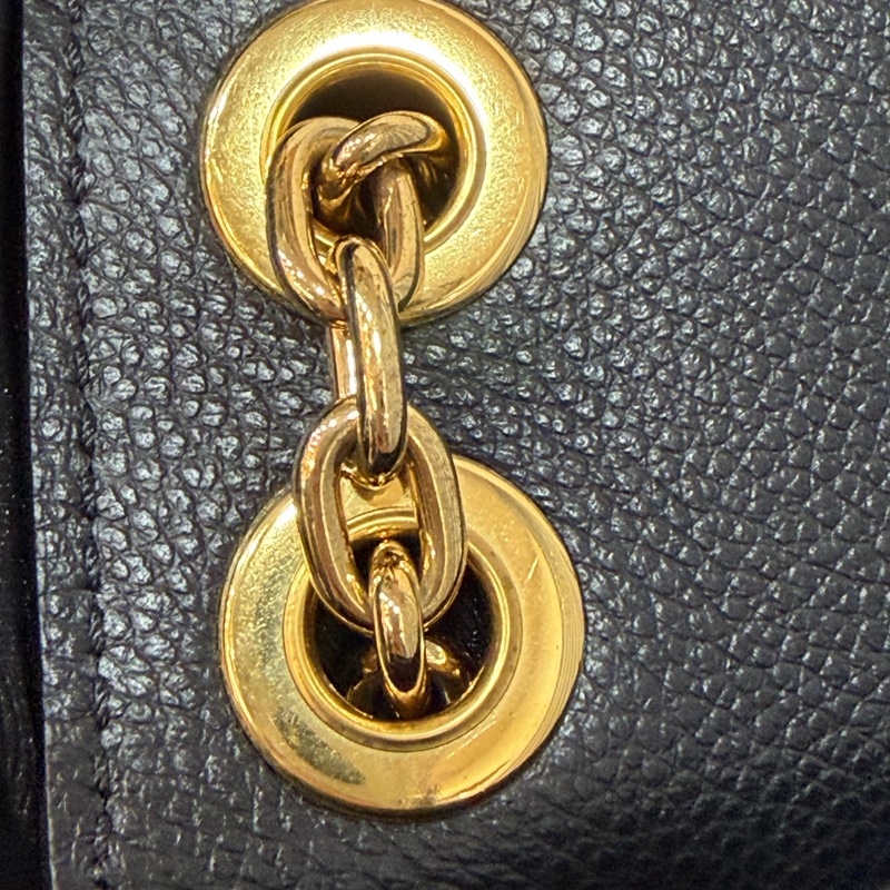 LV M44550 黑皮 壓紋 金釦 Vavin BB 肩背包 斜背包-26