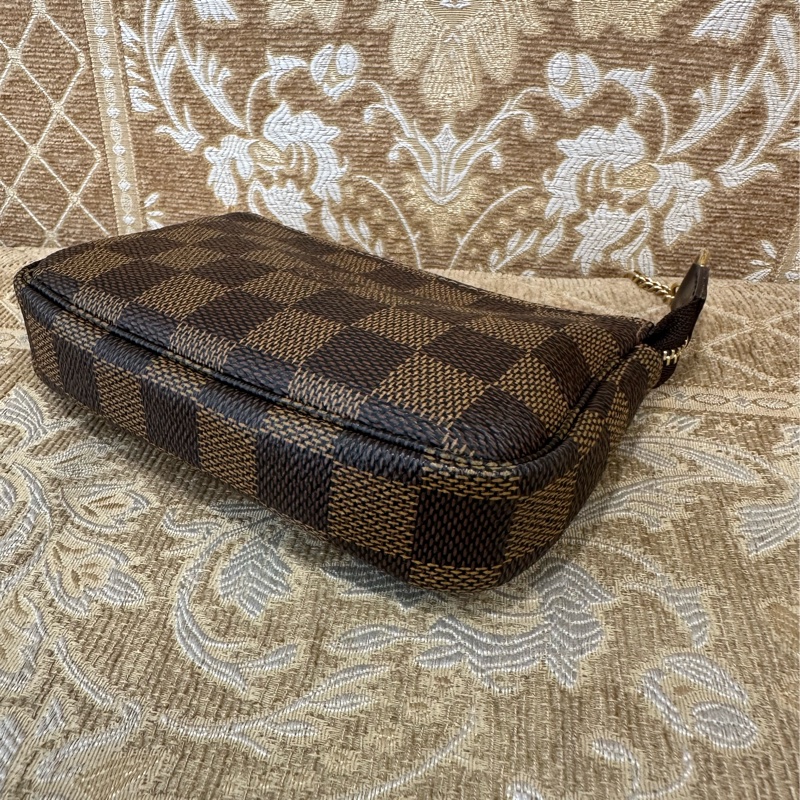 LV 咖格金釦Mini麻將包N58009-4