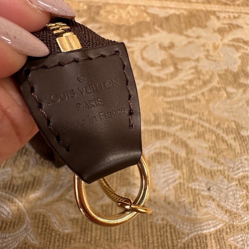 LV 咖格金釦Mini麻將包N58009-6
