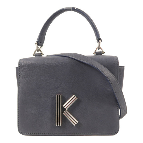 KENZO 牛皮皮革2 Way Shoulder Bag手挽肩背兩用袋