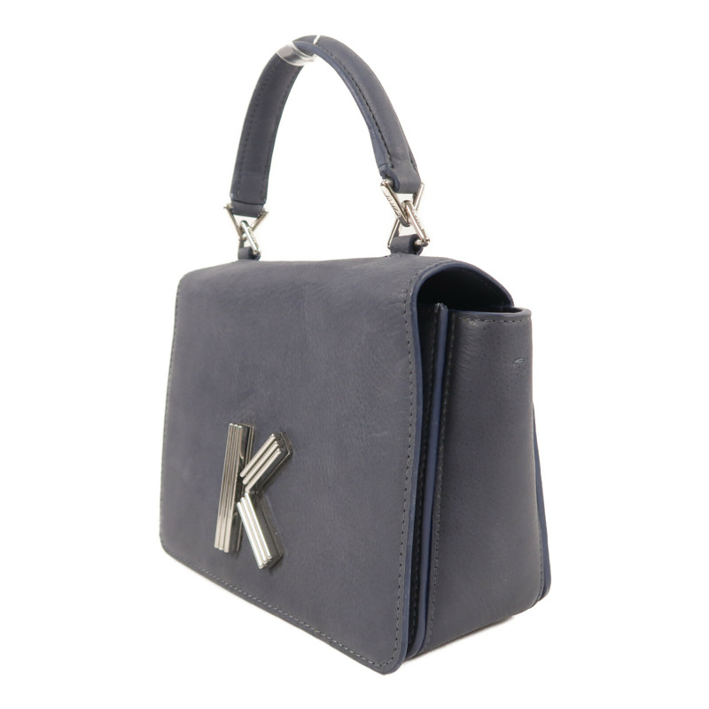 KENZO 牛皮皮革2 Way Shoulder Bag手挽肩背兩用袋-2