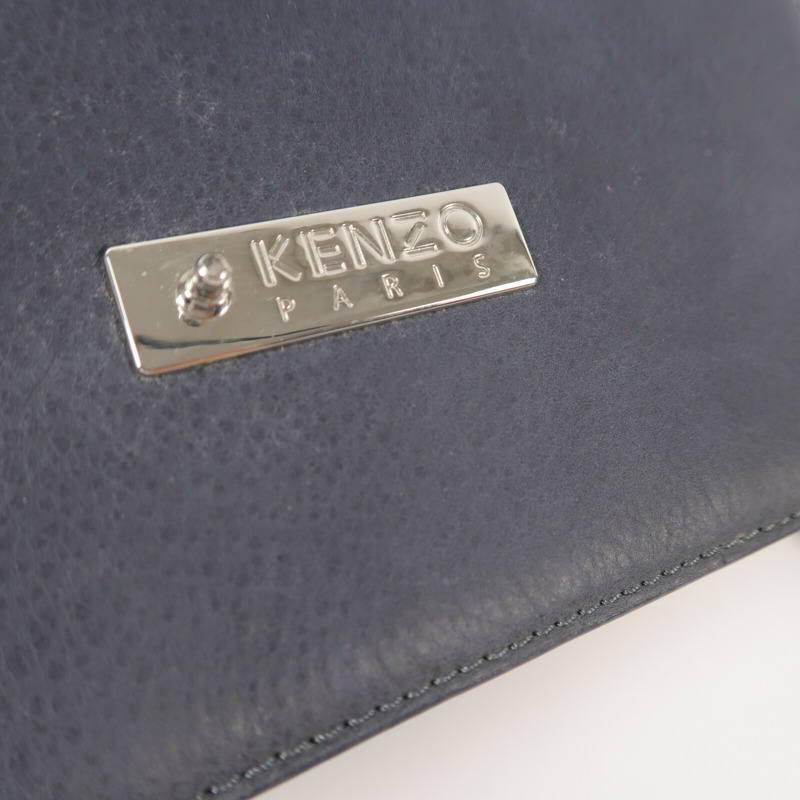 KENZO 牛皮皮革2 Way Shoulder Bag手挽肩背兩用袋-7