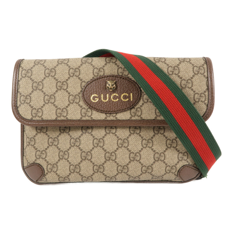 GUCCI 塗層帆布Neo Vintage GG Supreme Belt Bag腰包-0