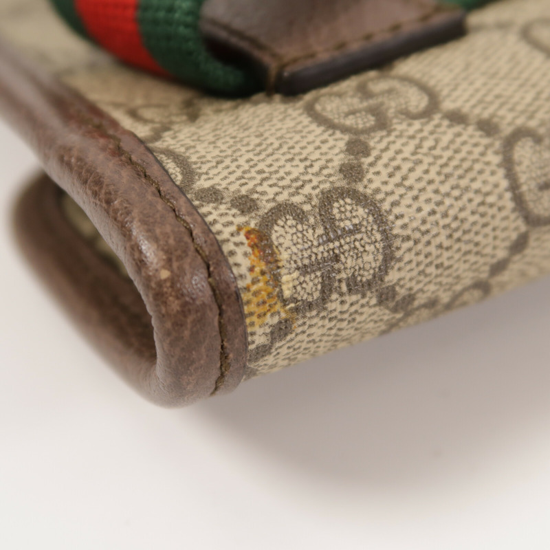 GUCCI 塗層帆布Neo Vintage GG Supreme Belt Bag腰包-13