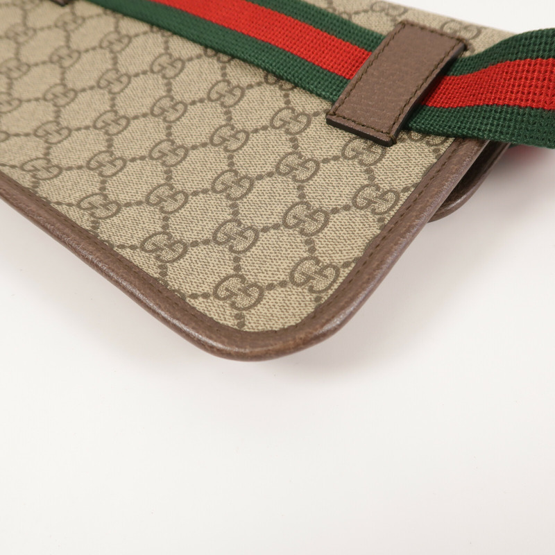 GUCCI 塗層帆布Neo Vintage GG Supreme Belt Bag腰包-16