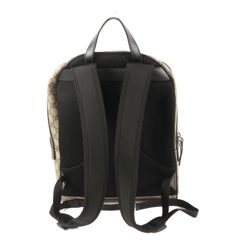 GUCCI 塗層帆布GG Supreme Backpack背包-1