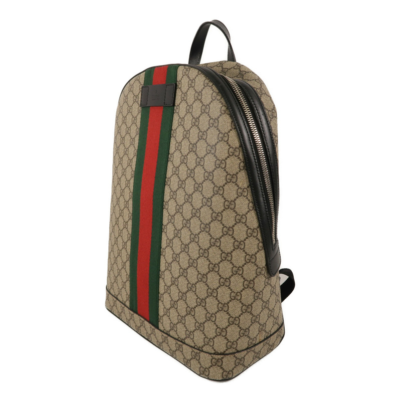 GUCCI 塗層帆布GG Supreme Backpack背包-2
