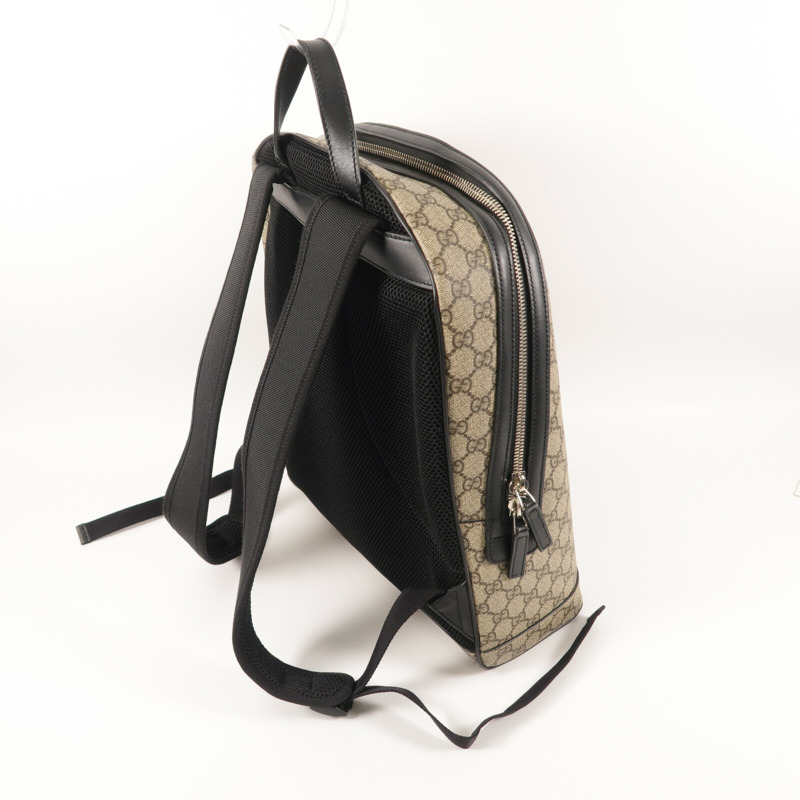 GUCCI 塗層帆布GG Supreme Backpack背包-5
