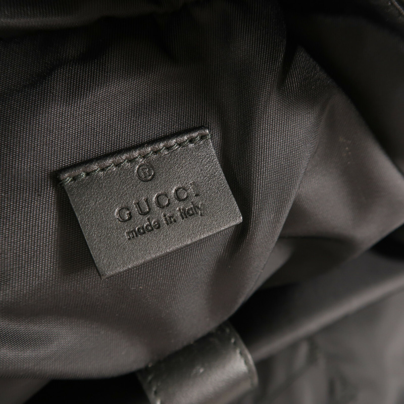 GUCCI 塗層帆布GG Supreme Backpack背包-7