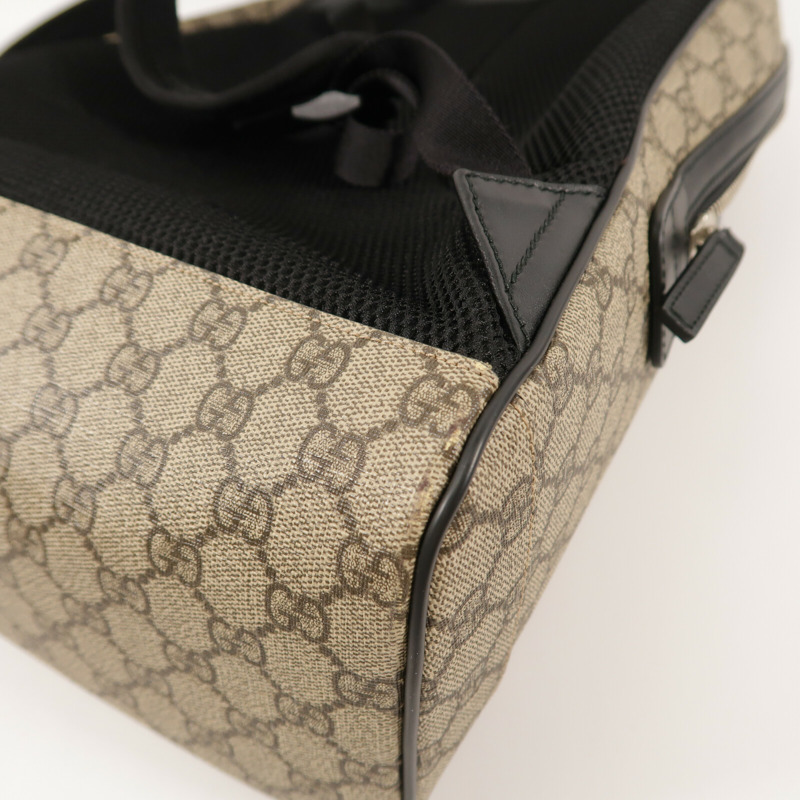 GUCCI 塗層帆布GG Supreme Backpack背包-13