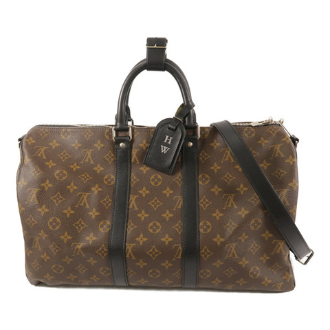 LOUIS VUITTON Monogram Keepall Bandouliere 45手挽肩背兩用袋