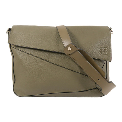 LOEWE 牛皮皮革Puzzle Messenger Bag肩背袋