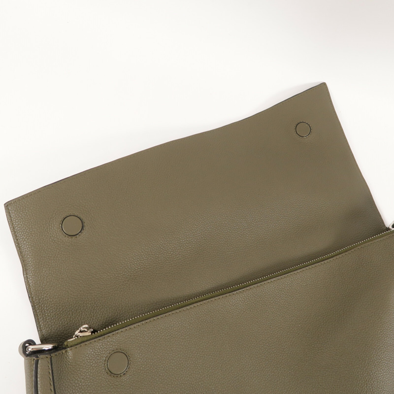 LOEWE 牛皮皮革Puzzle Messenger Bag肩背袋-6
