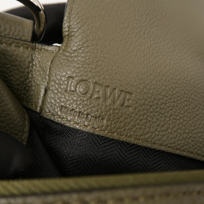 LOEWE 牛皮皮革Puzzle Messenger Bag肩背袋-9