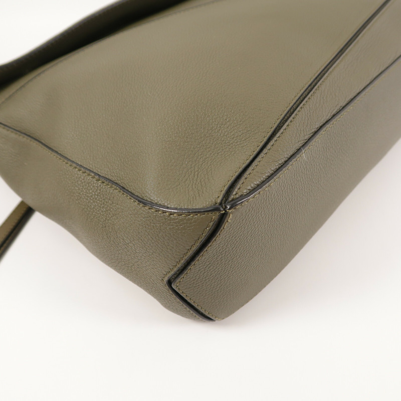 LOEWE 牛皮皮革Puzzle Messenger Bag肩背袋-14