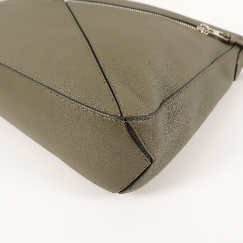 LOEWE 牛皮皮革Puzzle Messenger Bag肩背袋-15