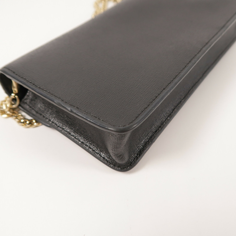 Furla 牛皮皮革Chain Shoulder Bag鏈帶肩背袋-12