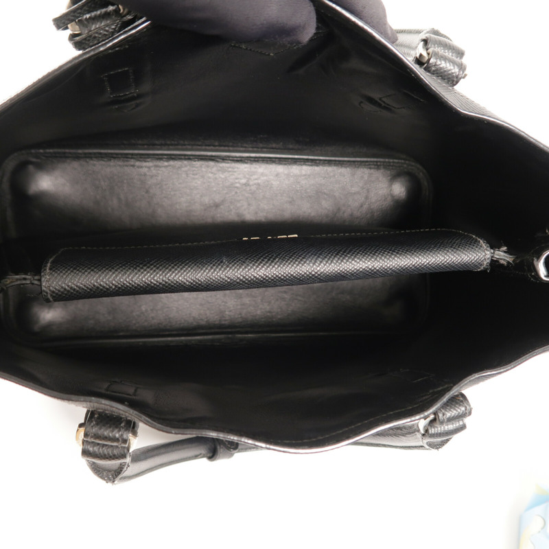 PRADA Saffiano皮革Saffiano Cuir Double Bag手挽袋-4