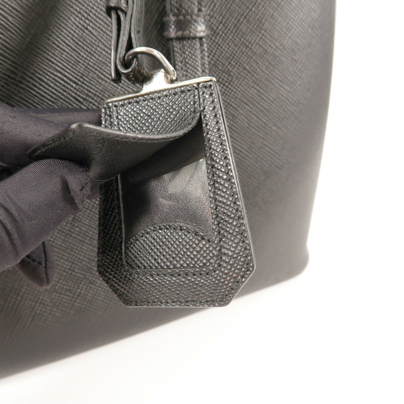 PRADA Saffiano皮革Saffiano Cuir Double Bag手挽袋-6