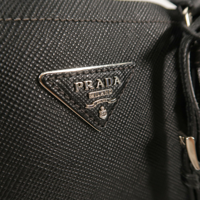 PRADA Saffiano皮革Saffiano Cuir Double Bag手挽袋-7