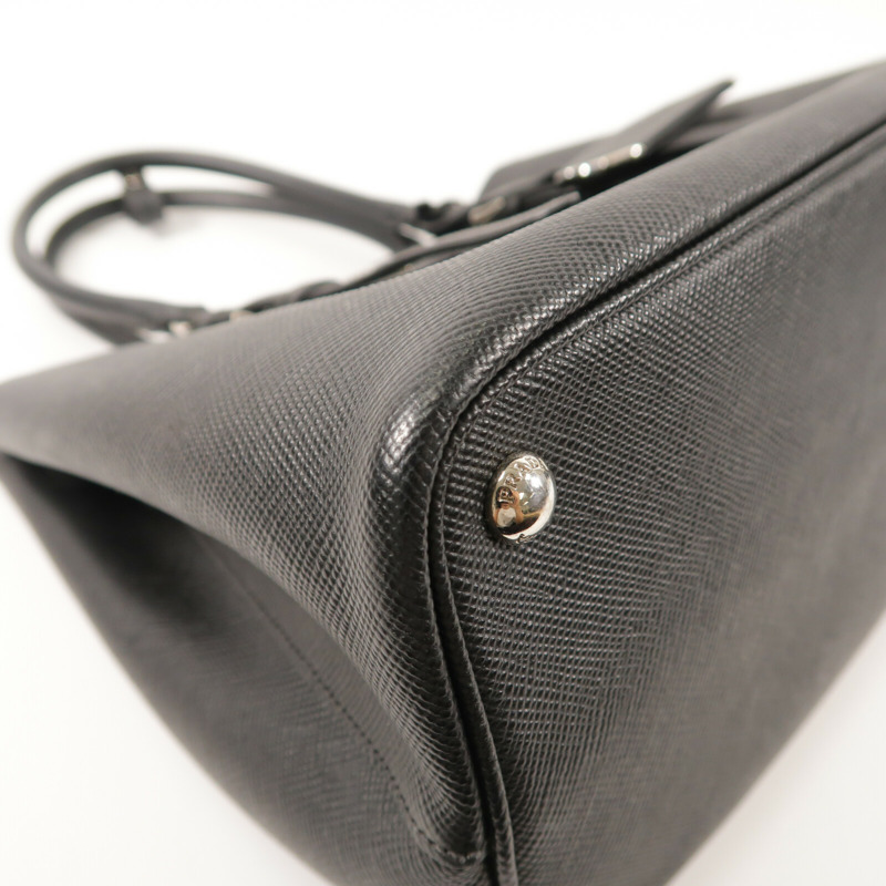 PRADA Saffiano皮革Saffiano Cuir Double Bag手挽袋-13